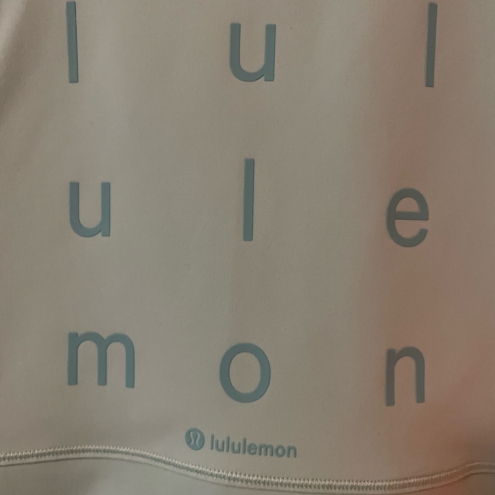 Lululemon Power Pivot Everlux Tank Top Motif Mint Green Reversible - Picture 8 of 14